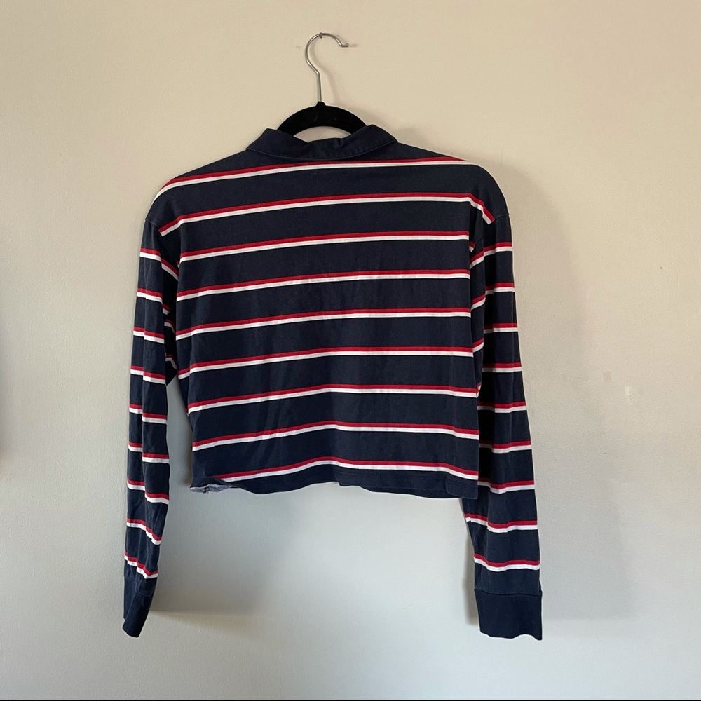 Striped Button-Up Top - Picture 3 of 3